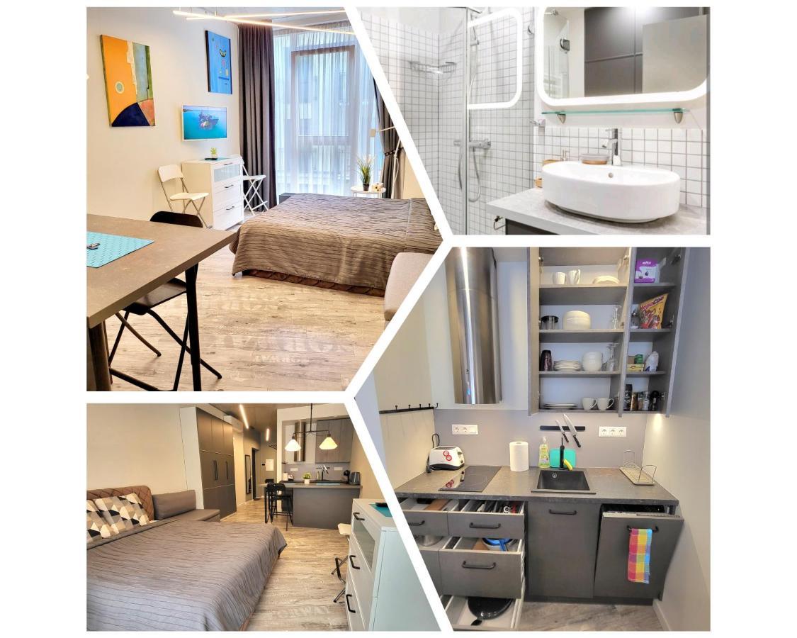 Happy Inn Laime Studio, Self Check-In-24-7, A-C, Parking-In-The-Underground-Garage 빌뉴스 외부 사진
